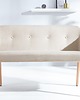 ławki Ławka ławeczka scandi Igloo beżowa 116cm 2