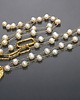 korale Sautoir /white pearls/ - naszyjnik 1