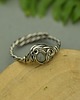 pierścionki - różne Pierścionek regulowany labradoryt wire wrapping 5