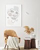 plakaty Seria Linie - plakat Twarz 3