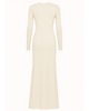 sukienki midi damskie Sukienka  ecru YY300039 3