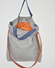torby XXL Torba hobo XXL - szarość, kobalt, pomarańcz 3