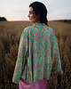 bluzki kimonowe damskie Kimono Hippie short 1