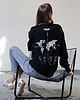 bluza bez kaptura damska Zaznacz odwiedzone państwa - czarna bluza dla podróżnika bez kaptura 7