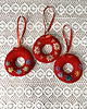 ozdoby choinkowe Zestaw świątecznych zawieszek #24 2