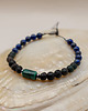 bransoletki z kamieni naturalnych Bransoletka Męska Malachit Lapis Lazuli Agat 2