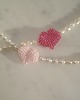 bransoletki - inne Bransoletka - perle con cuore 1