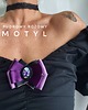 broszki Kolekcja MOTYL, motylek zamknięty pod kaboszonem NEW 9