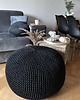 pufy do siedzenia Duża pufa dziergana 60x40 usiądź i odpocznij... 2