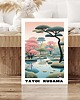 grafiki i ilustracje PLAKAT dekoracyjny Japonia Yayoi Kusama, pastelowa ilustracja 1