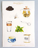 naklejki Zestaw 3 arkuszy naklejek Zioła, Kawa i Herbata 6