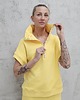 komplety damskie Amrita komplet bezrękawnik z zamkiem i spodenki Butter Yellow 1