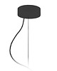 lampy wiszące Złoty żyrandol do salonu w stylu glamour HAJFA MIRROR kloszem 30 cm 5