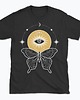 t-shirty męskie Koszulka - Święta geometria - Oko boga - Motyl z gwiezdnym ornamentem 1