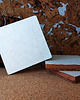 podkładki do kuchni Handmade Ceramic WhiteCopperWave coaster,2in1Candle Holder 1