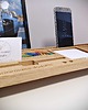 przechowywanie - różne Drewniany organizer, dębowy na biurko 2