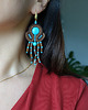 kolczyki soutache Boho kolczyki soutache 3