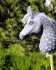 zabawki - inne Hobby horse A4 szary jabłkowity koń na kiju 2