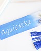 zakładki do książek Zakładka Imienna do książki - Agnieszka 1