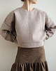bluza bez kaptura damska Wafel Bluza 5