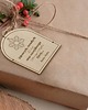 kartki scrapbooking Drewniane życzenia świąteczne Kartka świąteczna PERSONALIZOWANA Z GWAIZDKĄ 4