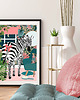 grafiki i ilustracje Plakat Wieczór Zebry w Dżungli 2