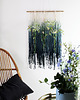 makramy Makrama Flower Wall 'CHABER Teal' 1
