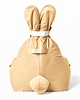 pufa dla dziecka Pufa siedzisko Funny Bunny VELVET- Żółta 3
