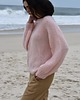 swetry damskie  Sweter Simple mohair reglan brzoskwiniowy 7