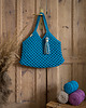 torby na ramię Makramowa torebka Beach Bag M lazur 5