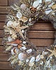 wianki Wianek natural summer wreath, wianek z muszlami, #L3, rozmiar 45 cm 1