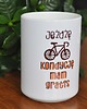 kubki Jeżdżę, kondycje mam gratis, kubek dla rowerzysty 1