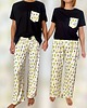 piżamy damskie Spodnie unisex do spania bokserki ANANASY 2