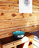 umywalki Umywalka ceramiczna, umywalka turkusowa, nablatowa, okragła 4