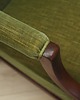 fotele Fotel mahoniowy, duński design, lata 70, produkcja: Dania 7
