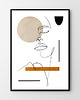 plakaty Bestseller  - plakat Twarz kobiety 1