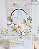 kartki, zaproszenia na chrzest Kartka na chrzest "Baby Angel Girl 1" GOTOWA 1