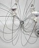 lampy wiszące Lampa wisząca Pająk chromowana, 16 punktów światła, lata 80. 2