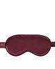 opaski na oczy LE SILQUE Opaska na oczy z jedwabiu - BURGUNDY 4