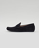 buty męskie Męskie mokasyny F304 granatowe 1