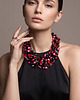 kolie Ogień Andaluzji Kolia w Stylu Flamenco - 7236 4