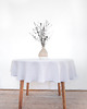 obrusy i serwetki Obrus okrągły medium linen LIGHT GRAY 1