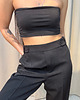 spodnie materiałowe damskie Eleganckie spodnie Nero 4