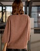 swetry damskie Sweter pudełko - mocca 1