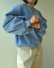 bluza bez kaptura damska Bluza Enjoyable sky blue 3