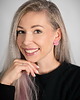 kolczyki z masy plastycznej Kolczyki Katie - jasnoróżowe 1