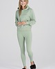 komplety damskie Komplet homewear bluza i legginsy pistacjowy 5