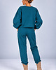 komplety damskie Komplet dresowy damski "FLAVIA" petrol 2