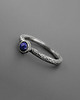pierścionki srebrne Pierścionek Lapis Lazuli - srebro 925 3