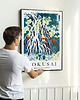 plakaty Plakat Hokusai Kinifuri Waterfall 3